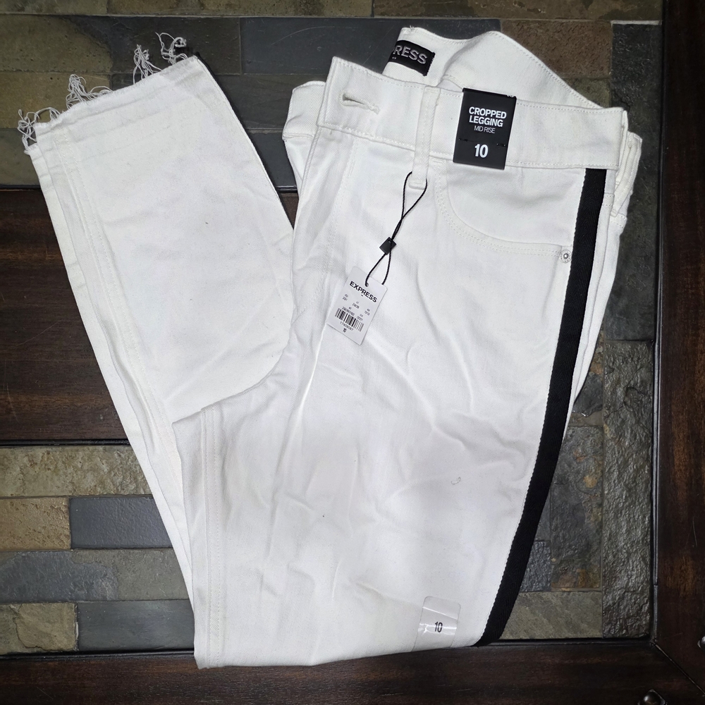 Express Cream Pants